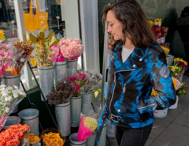 Schott NYC x Grateful Dead Women's Perfecto Motorcycle Jacket