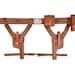 Leather Tactical Drop Leg Holster with Utility Pouches
