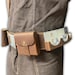 Leather Shoulder Bandolier Holster Set