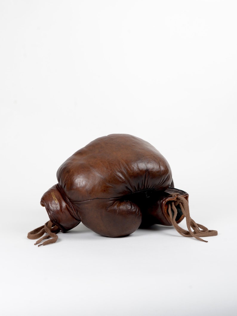 MaisonX Vintage Leather Boxing Gloves