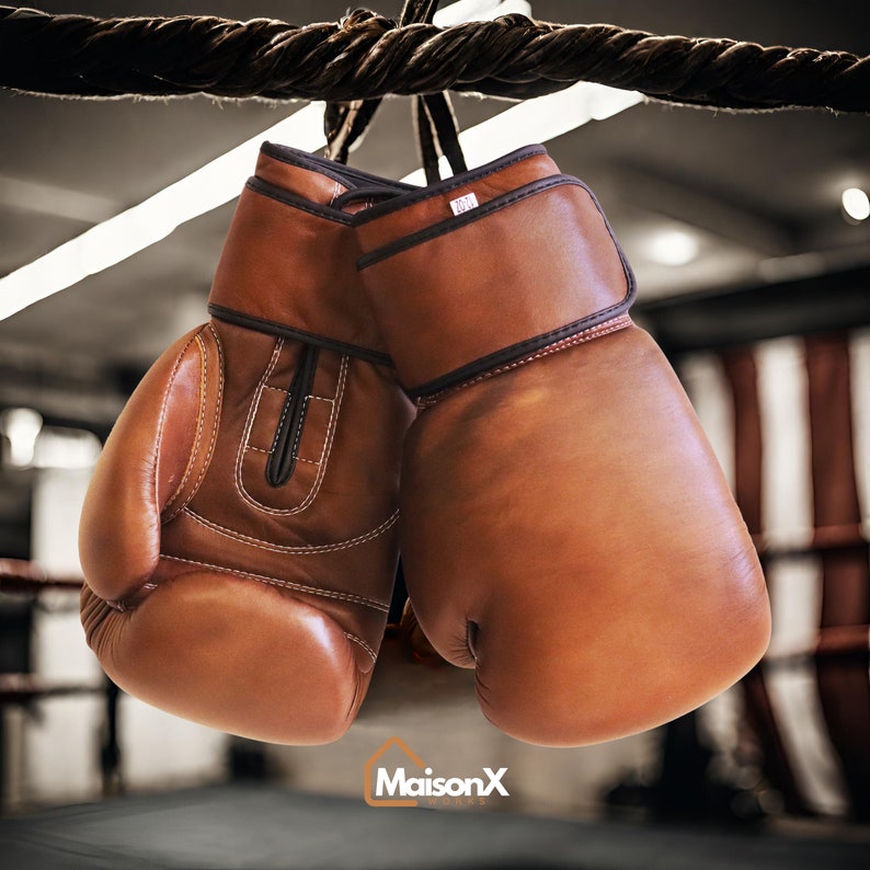MaisonX Premium Leather Boxing Gloves
