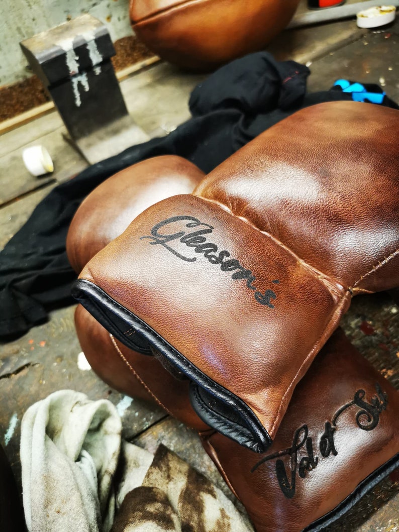 MaisonX Heritage Leather Boxing Gloves