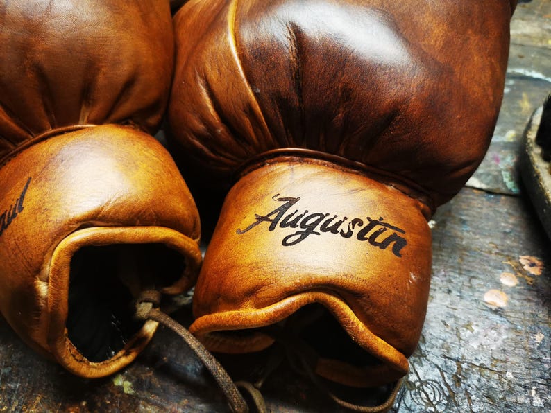 MaisonX Heritage Leather Boxing Gloves