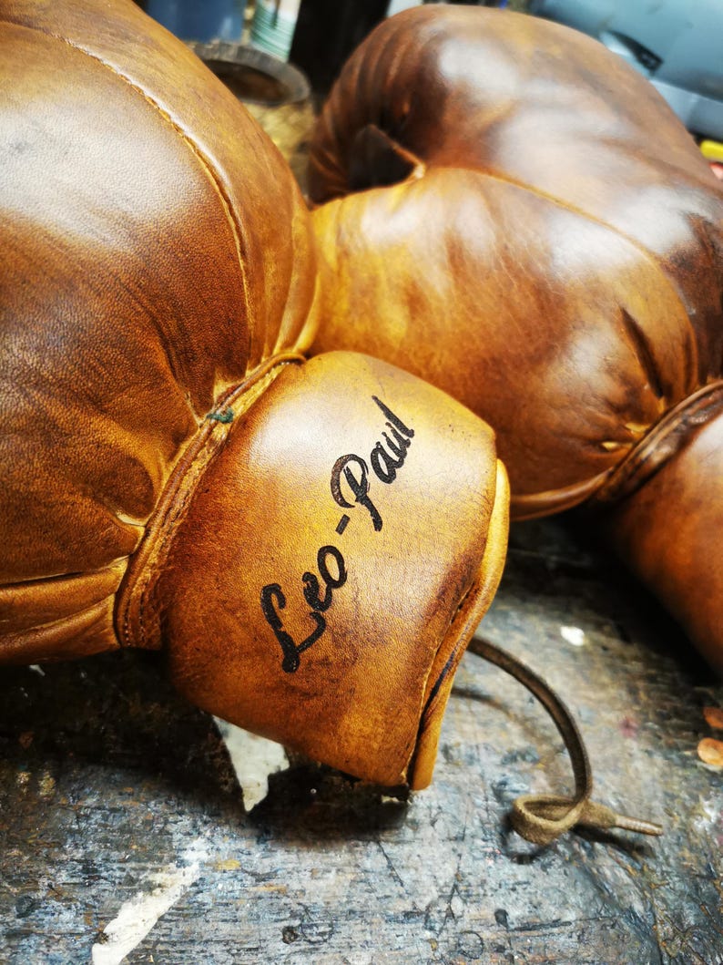 MaisonX Heritage Leather Boxing Gloves