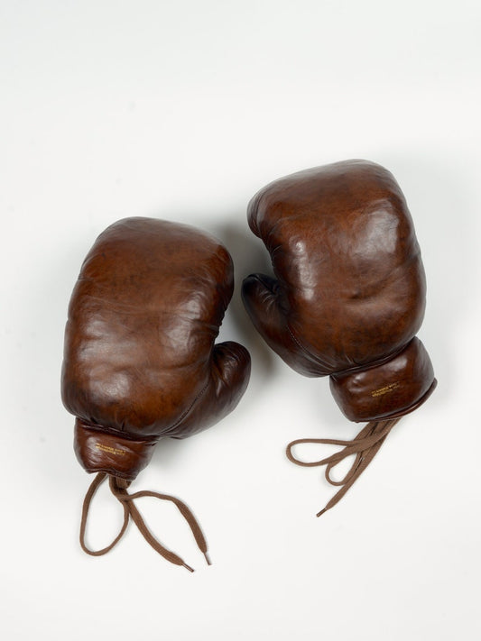 MaisonX Vintage Leather Boxing Gloves