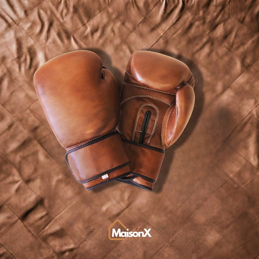 MaisonX Premium Leather Boxing Gloves