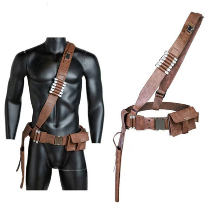 Chewbacca Bandolier Costume Belt and Shoulder Strap Set