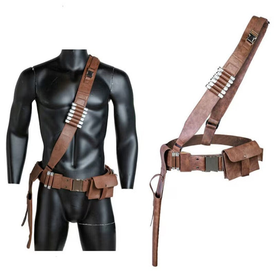 Chewbacca Bandolier Costume Belt and Shoulder Strap Set