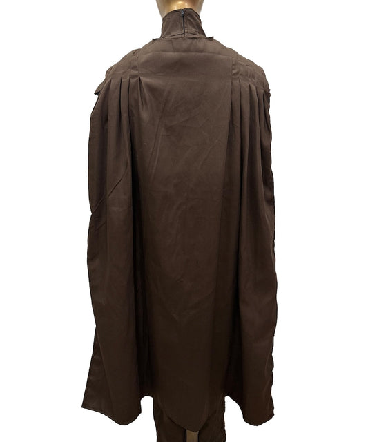 Star Wars Jedi Knight Cosplay Costume – Brown Robe Outfit