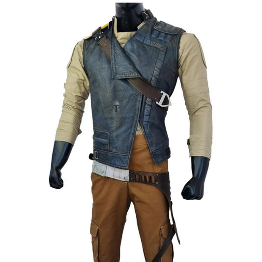 Star Wars Cassian Andor Cosplay Leather Vest